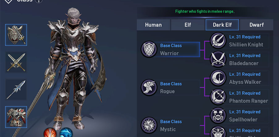 Dark Elf Warrior Guide: Skill Build