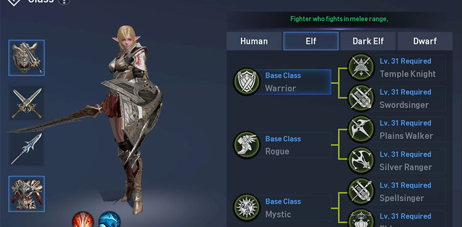 Elf Warrior Guide: Skill Build